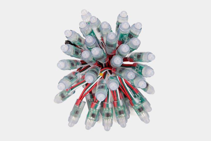 LED SINGOLO FULL COLOR CON IC