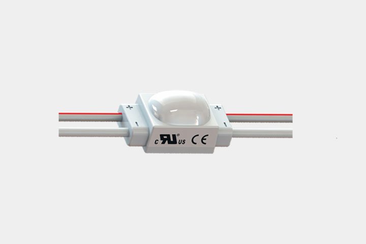 Modulo 1 LED 2835 con lente asimmetrica
