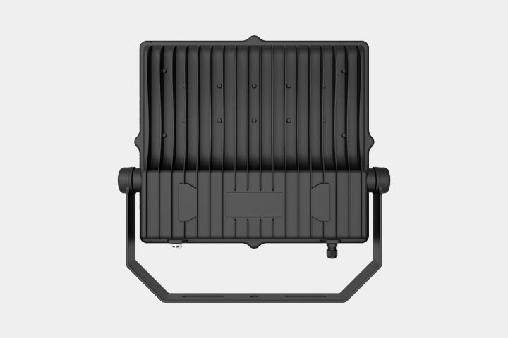 PROIETTORE LED SMD 100W 120W SERIE FLT vista posteriore