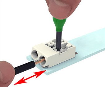 connessione con filo