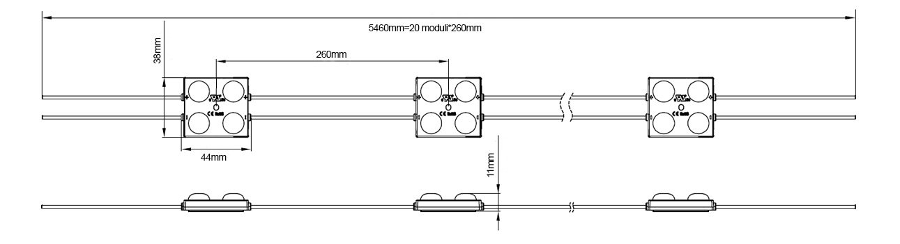 Moduli LED per insegne